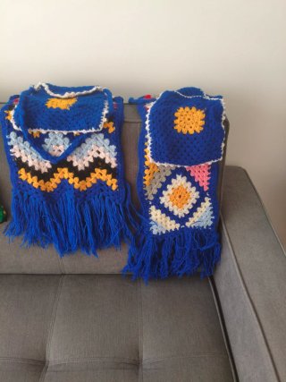 Traje crochet pastorcitos