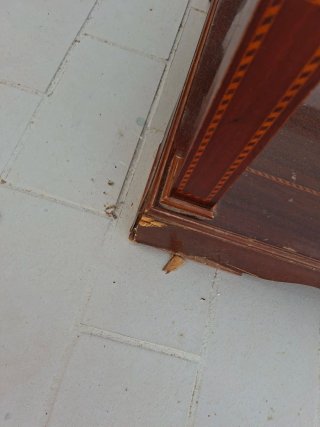 Mesa de centro madera y cristal