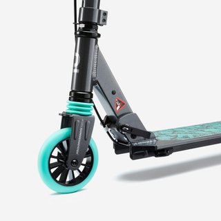 Patinete Ajustable  Scooter Niños Oxelo MID5 Gris Menta con
