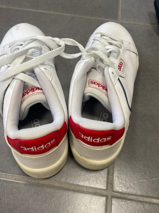 Adidas Scarpe Bianche Rosse