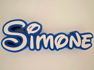 Nome stile Disney personalizzato