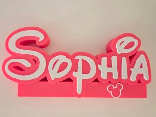Nome stile Disney personalizzato