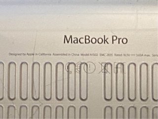 MacBook Pro 13” 2015 A1502
