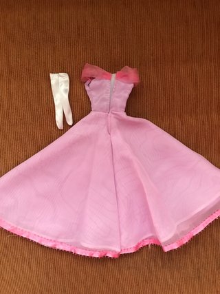 Vestido Barbie (morado y rosa)