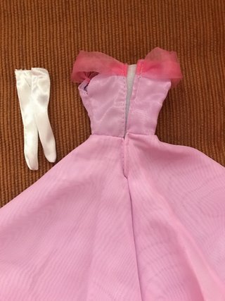 Vestido Barbie (morado y rosa)