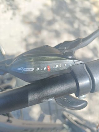Bicicleta urbana negra