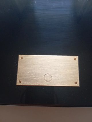 Scatola originale Montblanc con chiave