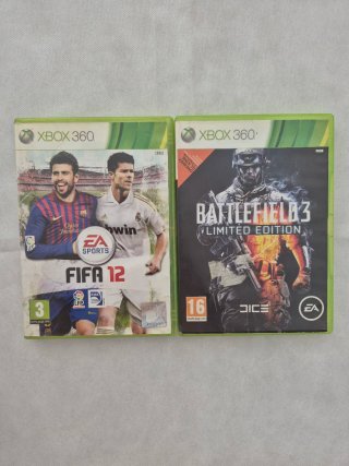 FIFA 12 y Battlefield 3 Xbox 360