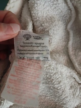 Copri seggiolino ovetto in spugna