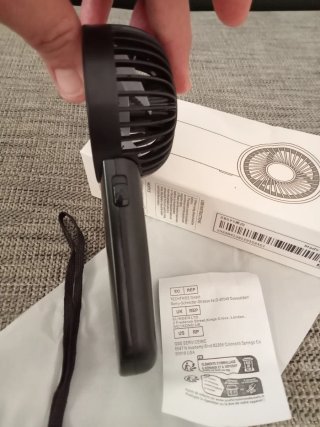 Ventilador de mano portátil