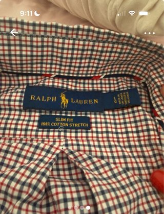 Camisa Polo Ralph Lauren cuadros hombre