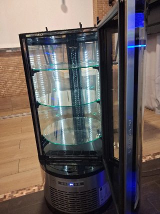 Mostrador de tartas vitrina refrigerada
