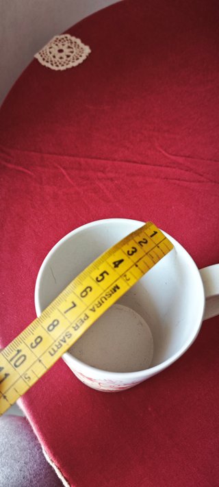 Tazza Mug Bottega Verde Natale Rosso Bianco
