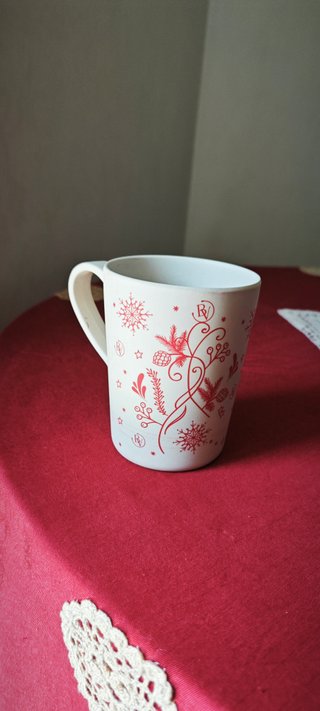 Tazza Mug Bottega Verde Natale Rosso Bianco