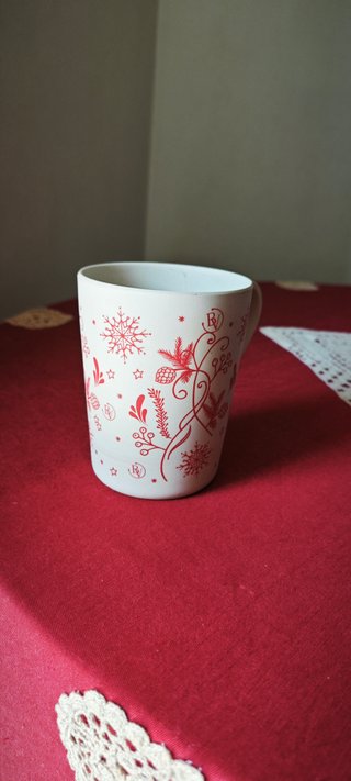 Tazza Mug Bottega Verde Natale Rosso Bianco