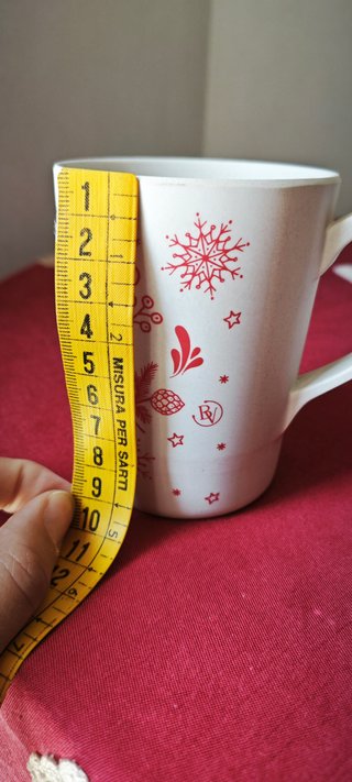 Tazza Mug Bottega Verde Natale Rosso Bianco