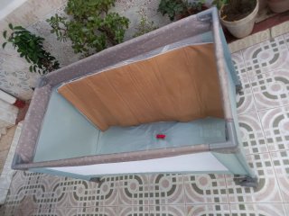 Cuna de viaje plegable