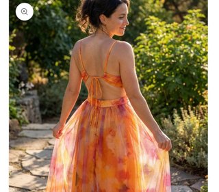 Vestido maxi Lola Castell estampado floral