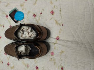 Zapatos Mysen Marrones y Dorados Mujer