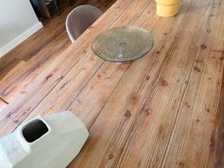 Mesa Comedor Madera y Metal