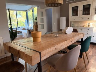 Mesa Comedor Madera y Metal