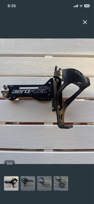 Soporte sillín Pro Aerofuel + portabidón Elite