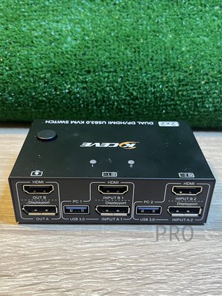 Switch 2 Monitores HDMI+Displayport MLEEDA