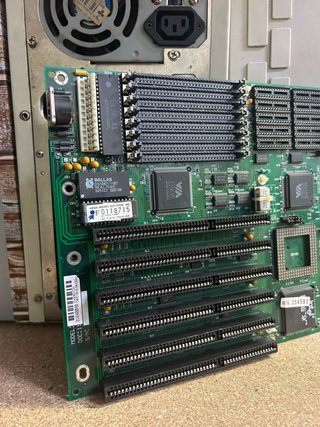 Placa Base VIA 486SX VCH + CPU