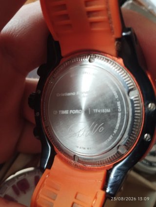 Reloj Time Force Cronógrafo Naranja