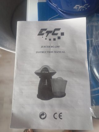 Exprimidor azul nuevo,sin estrenar