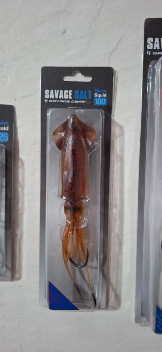Lote señuelos Savage Gear Squid.