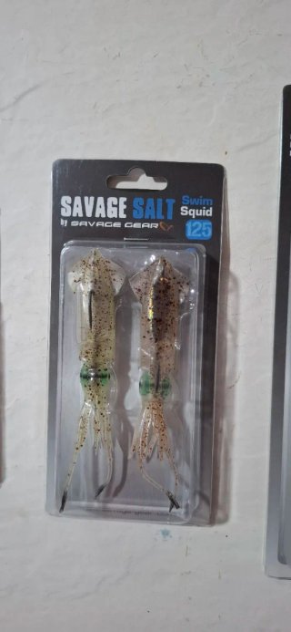 Lote señuelos Savage Gear Squid.