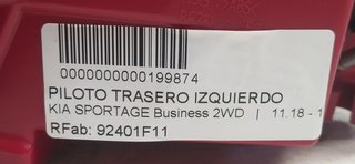 PILOTO TRASERO IZQUIERDO KIA SPORTAGE Emotion 2WD