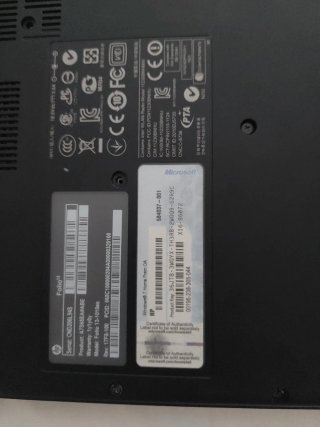 HP Laptop Intel Core i5 Plata y Negro