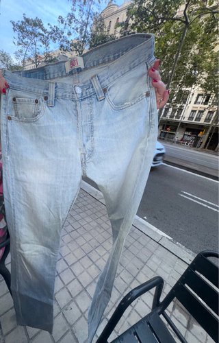 Levi's 501 Jeans Azul Tejano