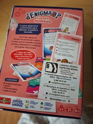 Juego ¿Enigmas? Oficios BioViva y Cuerpo Humano.