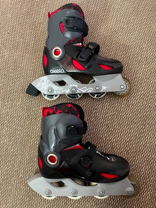 Patines en línea Oxelo con protecciones