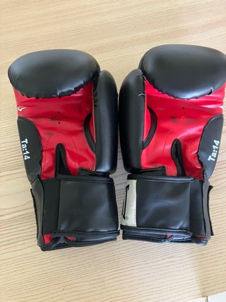 Guantes de Boxeo Everlast Negros - talla 14
