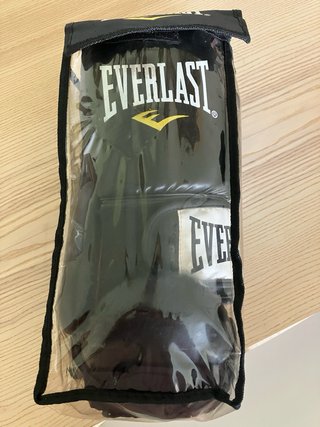 Guantes de Boxeo Everlast Negros - talla 14