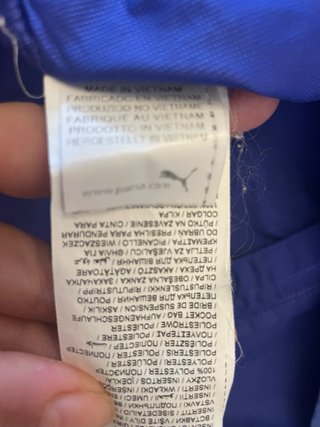 Chaqueta cortavientos Puma fina Talla S