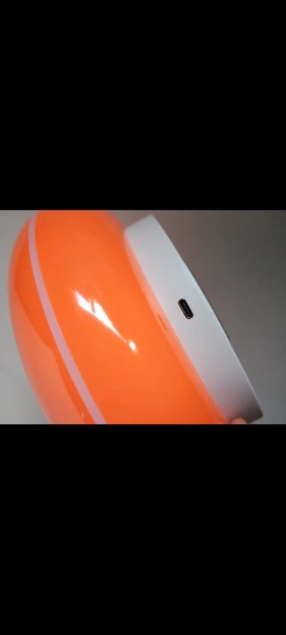 Lámpara LED Donut Naranja