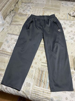 Pantalón deportivo ICON gris oscuro con cremallera