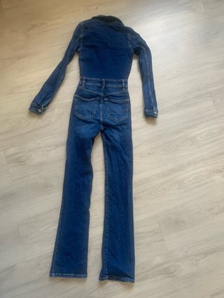 Mono vaquero azul