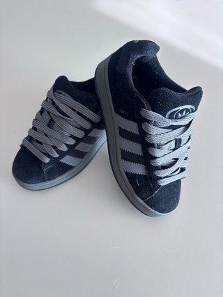 Adidas Campus Talla 37 1/3 Negro/Gris