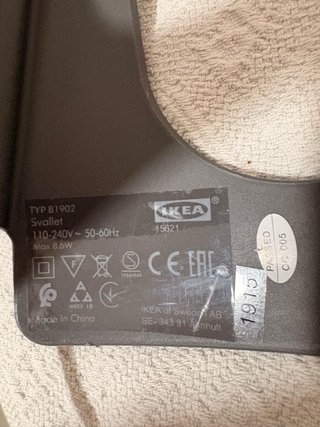 2 Lamparillas Mesilla Ikea Svallet
