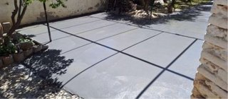 Hormigón impreso y fratasado