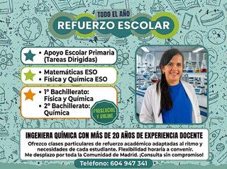 Clases Particulares Física Química y Matemáticas