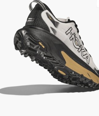 Zapatillas Hoka Mafate 5 T44⅔ Blanco Dorado