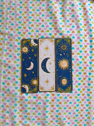 Marcapáginas Sol, Luna y Estrellas