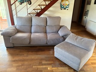 Sofá 3 plazas con chaise longue